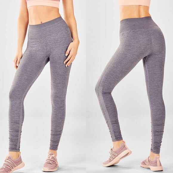 Fabletics High-Waisted Seamless Ruched Legging - Picture 1 of 5